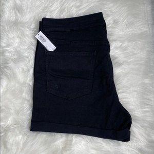 NEW Old Navy Mid-Rise 3” Jean Shorts, Black